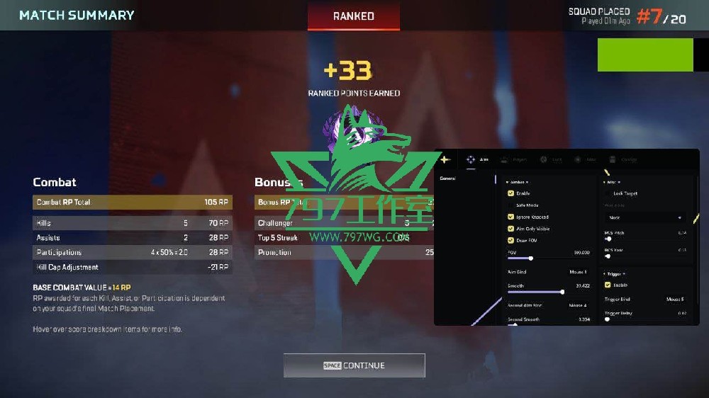 APEX【Ancient】透视自瞄自动身法全图雷达中文菜单